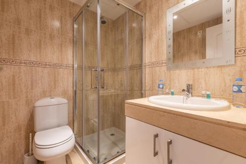 Koupelna v ubytování Penthouse Duquesa Suites