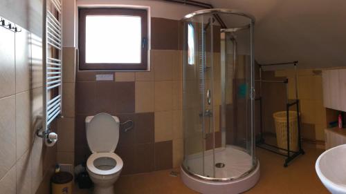 A bathroom at Casa Tinu