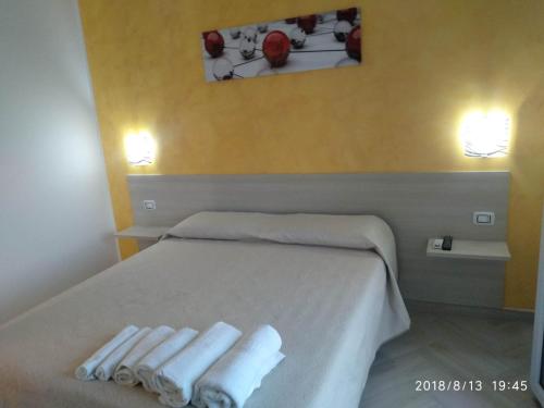 Ένα ή περισσότερα κρεβάτια σε δωμάτιο στο Bed Daniele