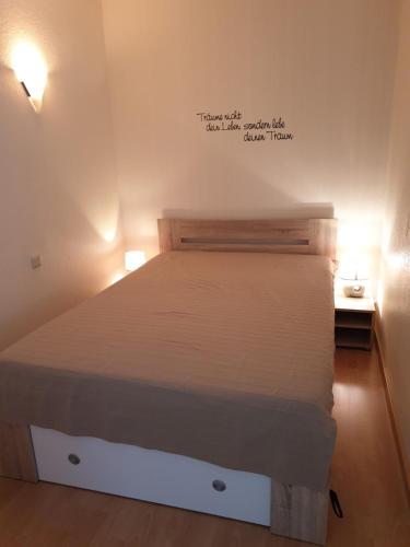 Postel nebo postele na pokoji v ubytování Apartment Lauterblick