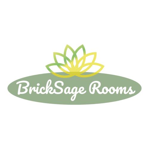 a logo for a lotus sage room at BrickSage Rooms, King's Lynn The Walks in Kings Lynn