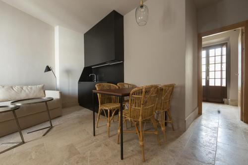 Posezení v ubytování Chacón Apartments & Suites