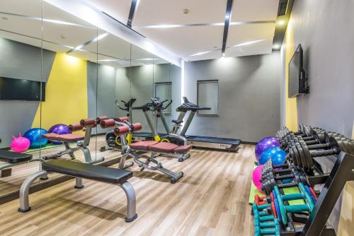 Γυμναστήριο ή/και όργανα γυμναστικής στο Atour Hotel Hangzhou West Lake