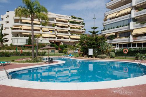 luxury modern apartment with terrace, pool and garage ...