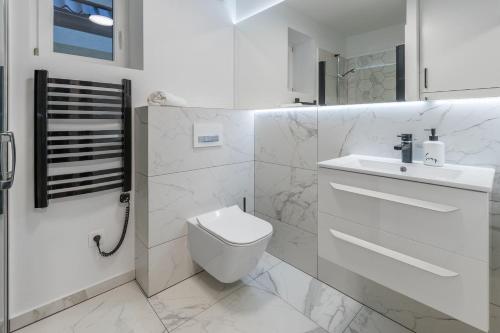 Ένα μπάνιο στο Apartament Wierchy
