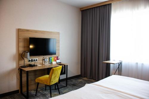 ibis styles Grudziadzにあるベッド