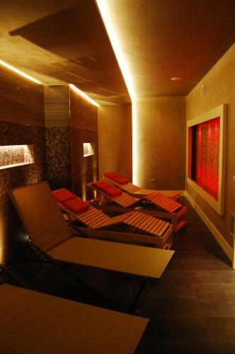 Posezení v ubytování Janus Hotel