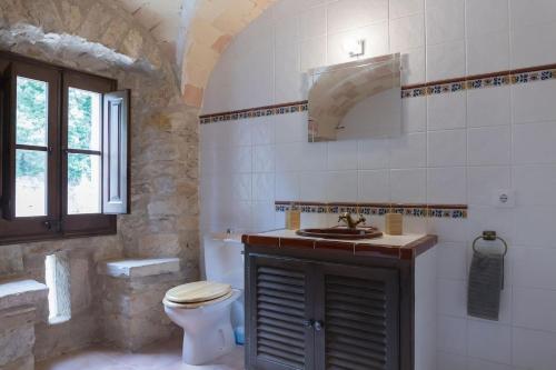 Koupelna v ubytování Can Gich Espacio Rural