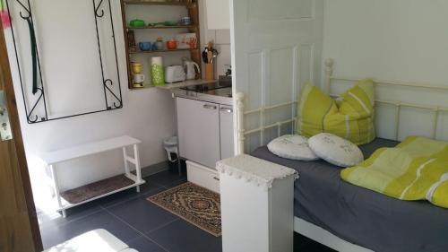 Η κουζίνα ή μικρή κουζίνα στο Apartment Sylvia