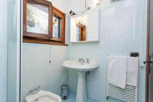 Ванная комната в Appartamento Baita