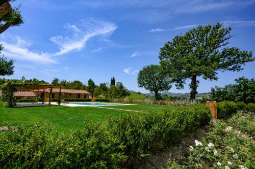 Un jardín fuera de Agriturismo Merigge Wellness & Spa Montepulciano
