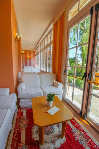 Predel za sedenje v nastanitvi Hotel Moderno