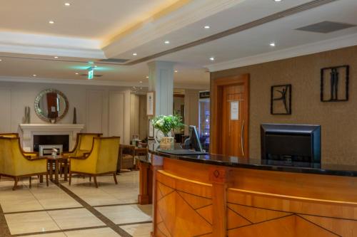 Ruang duduk di The Malone Hotel