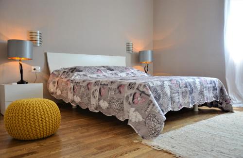 Ένα ή περισσότερα κρεβάτια σε δωμάτιο στο Apartman Marija