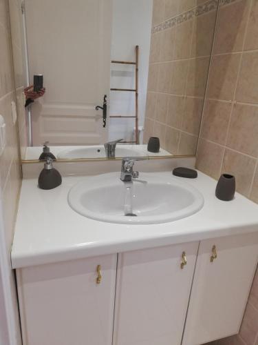 Au Sabluline chambres d'hôtes gîtesにあるバスルーム