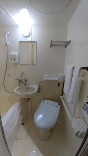 Ванная комната в Futsukaichi Green Hotel