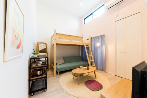 Postel nebo postele na pokoji v ubytování TRIP POD KOMONDO-MACHI