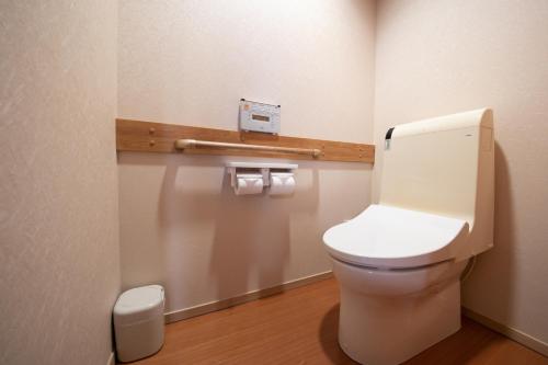 Ett badrum på Kesennuma Plaza Hotel