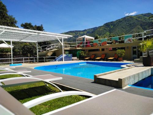 Piscina en o cerca de Monte Selva Hotel Spa Termal