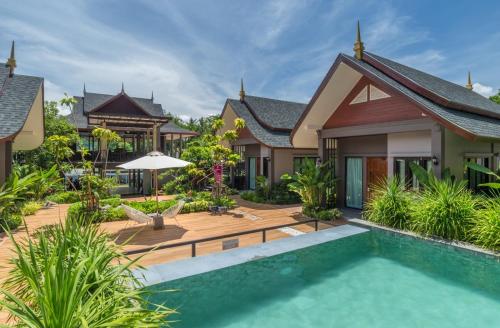 an image of a villa with a swimming pool at The Scene Cliff View Villas in Ao Nang Beach