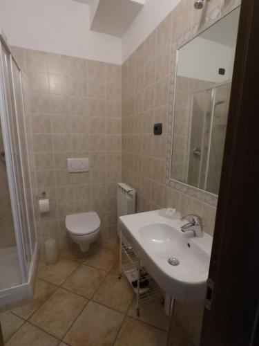 Koupelna v ubytování B&B Oasi Verde