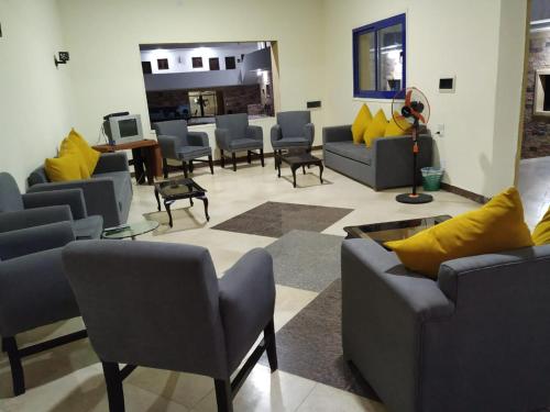 אזור ישיבה ב-Carmine Hotel Dahab