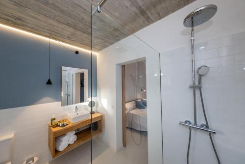 Koupelna v ubytování Hotel m - 27