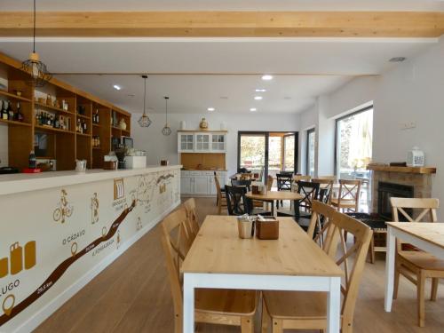 Nápoje v ubytování Albergue Casa Sueño