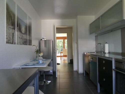 Una cocina o cocineta en Baselblick