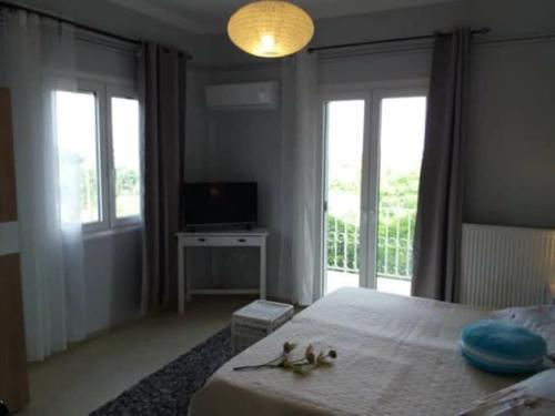 Posteľ alebo postele v izbe v ubytovaní Apartment Adriana