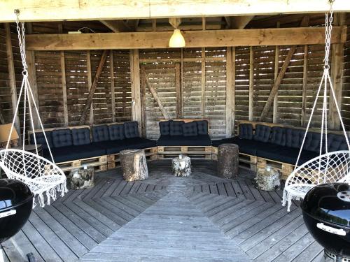 Area soggiorno di Hestkær Family Rooms Summer Camp