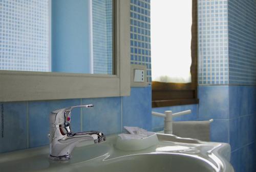 Koupelna v ubytování B&B Al Mulino