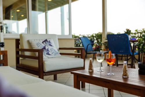 Albergo Roma Spiaggia italokat is kínál