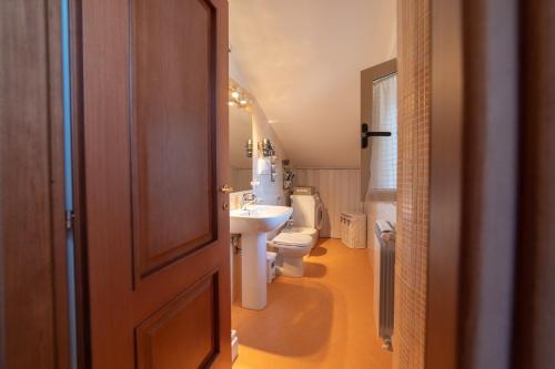 A bathroom at Mansarda da Dani