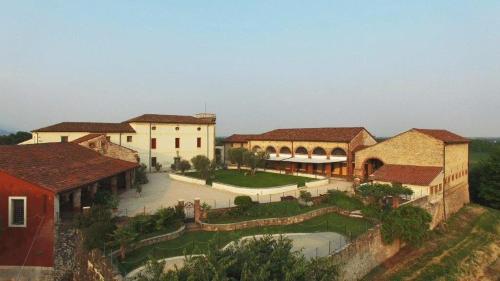 Vista aerea di Villa San Biagio
