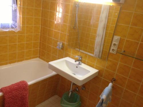 Ένα μπάνιο στο Haus Riedl