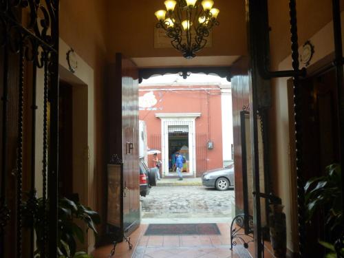 Muka bangunan atau pintu masuk Hotel Boutique Parador San Miguel Oaxaca