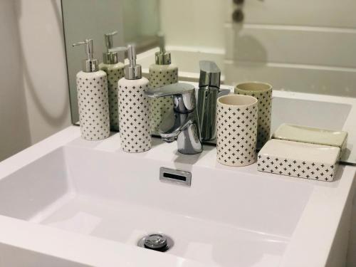 Koupelna v ubytování Pebble Beach Sibaya Apartment 238