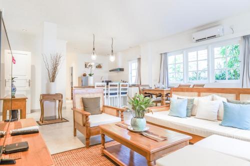 Posezení v ubytování Umalas Suites