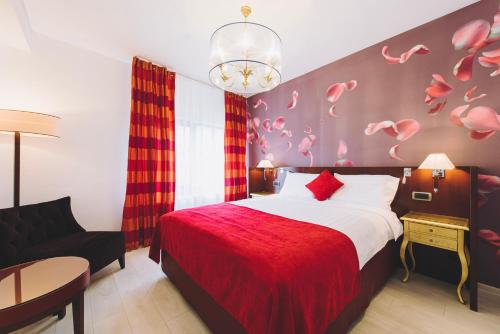 Katil atau katil-katil dalam bilik di Derby Apart Hotel