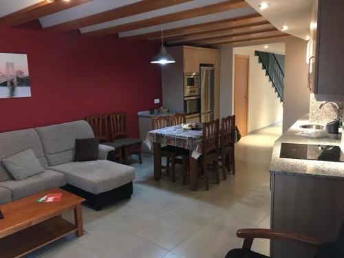 Зона вітальні в Apartaments Ca L'Albert