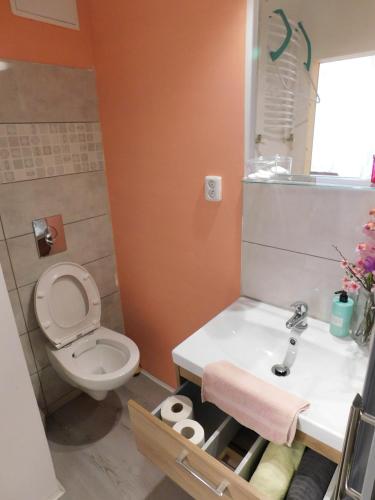 Un baño de Apartmány Kunc