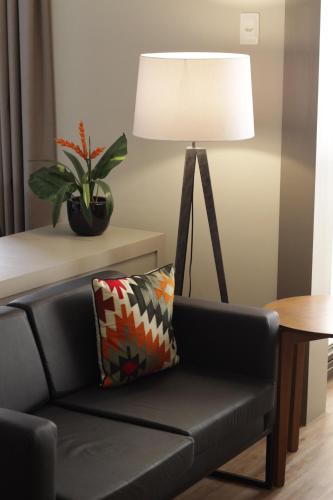 Χώρος καθιστικού στο Central Park Flat Jardins