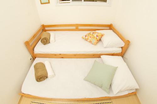 מיטה או מיטות בחדר ב-Apartamento Aclimação by OBA
