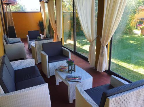 Zona de estar de Agriturismo La Conte