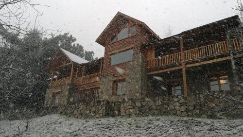 Hostería Bärenhaus im Winter