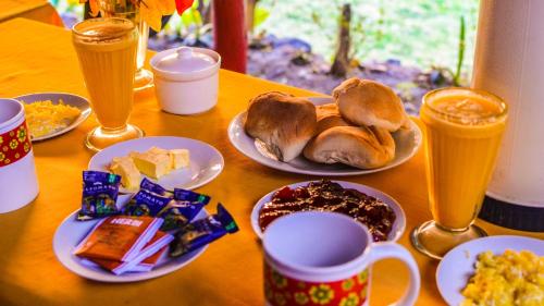 Jídlo v chaty nebo okolí