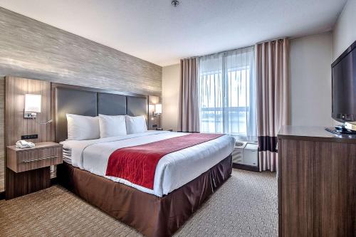 Postel nebo postele na pokoji v ubytování Comfort Inn & Suites South