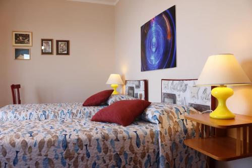 Postel nebo postele na pokoji v ubytování Villa Canale