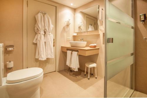 Ванная комната в Es Moli Hotel
